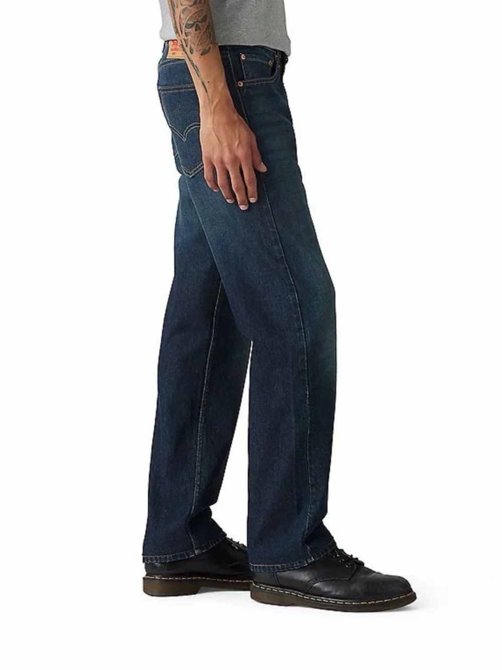 Levi’s 505 Regular Fit Straight Leg Dark Wash Jeans Men’s Size 30x30